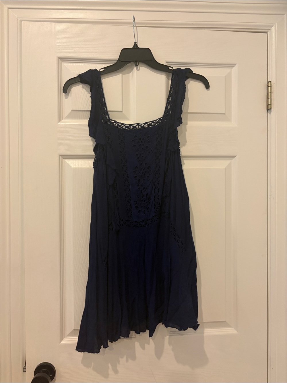 Free People Navy Blue Mini Dress